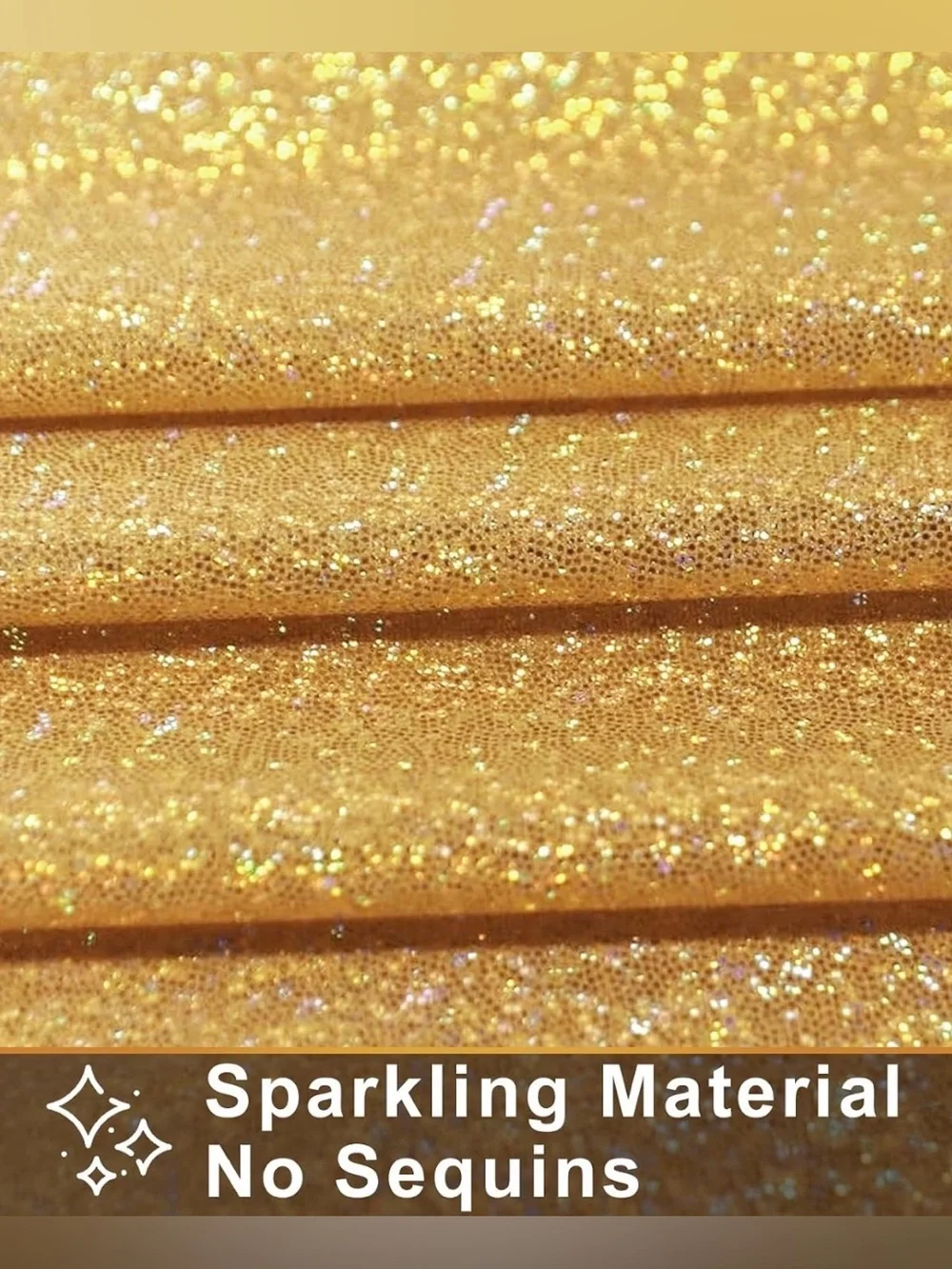 SPOTJOY Sequin Sparkle Glitter Rectangle Tablecloth 60x84 Inch